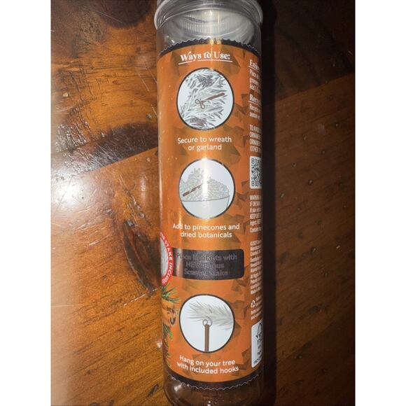 2 Count Scentsicles SPICED PINE CONES Ornament Sticks - 12 sticks total - Picture 3 of 3